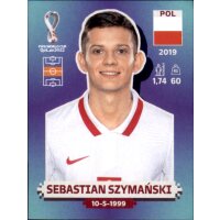 Panini WM 2022 Qatar - Sticker POL15  - Sebastian Szymanski