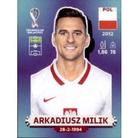 Panini WM 2022 Qatar - Sticker POL18  - Arkadiusz Milik