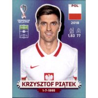 Panini WM 2022 Qatar - Sticker POL19  - Krzysztof Pi?tek