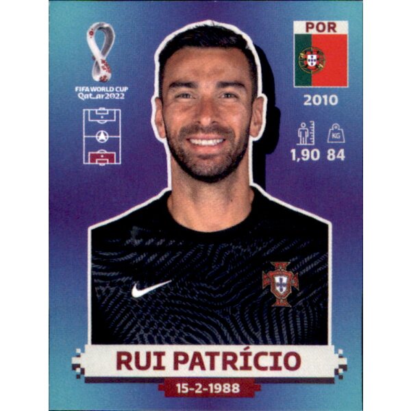 Panini WM 2022 Qatar - Sticker POR4  - Rui Patricio