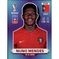 Panini WM 2022 Qatar - Sticker POR7  - Nuno Mendes