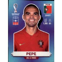 Panini WM 2022 Qatar - Sticker POR8  - Pepe