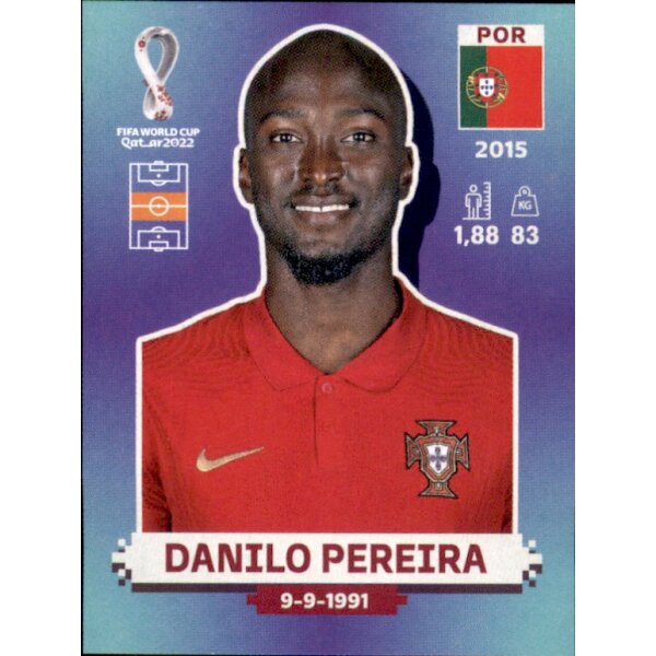 Panini WM 2022 Qatar - Sticker POR13  - Danilo Pereira