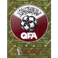 Panini WM 2022 Qatar - Sticker QAT2  - Team Logo - Katar