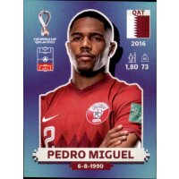 Panini WM 2022 Qatar - Sticker QAT10  - Pedro Miguel