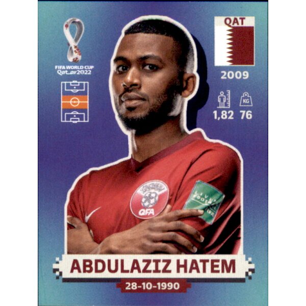 Panini WM 2022 Qatar - Sticker QAT13  - Abdulaziz Hatem