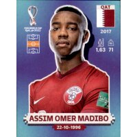 Panini WM 2022 Qatar - Sticker QAT14  - Assim Omer Madibo