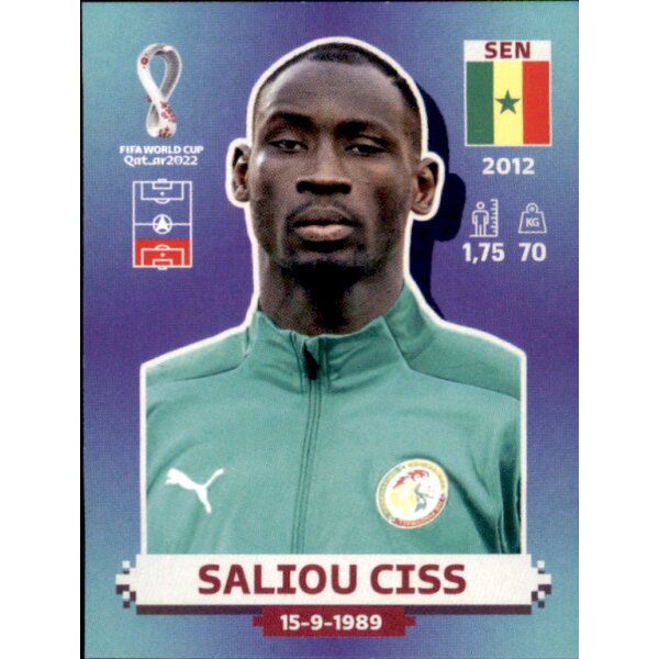 Panini WM 2022 Qatar - Sticker SEN5  - Saliou Ciss