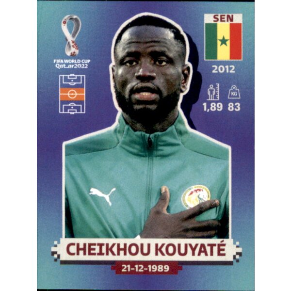 Panini WM 2022 Qatar - Sticker SEN14  - Cheikhou Kouyate