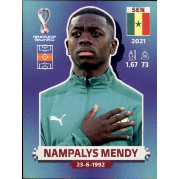 Panini WM 2022 Qatar - Sticker SEN15  - Nampalys Mendy