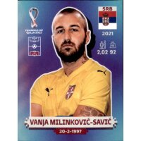 Panini WM 2022 Qatar - Sticker SRB4  - Vanja...