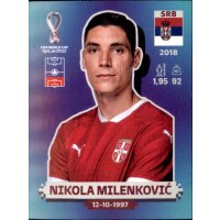 Panini WM 2022 Qatar - Sticker SRB5  - Nikola Milenkovic