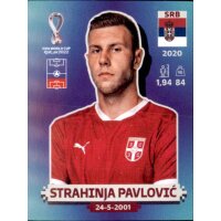 Panini WM 2022 Qatar - Sticker SRB6  - Strahinja Pavlovic