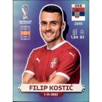 Panini WM 2022 Qatar - Sticker SRB10  - Filip Kostic