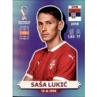 Panini WM 2022 Qatar - Sticker SRB12  - Sasa Lukic