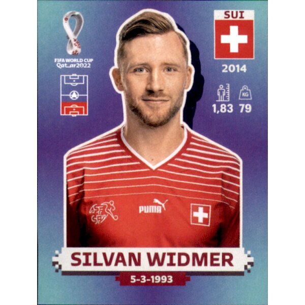 Panini WM 2022 Qatar - Sticker SUI10  - Silvan Widmer