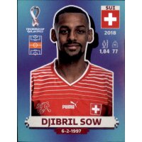 Panini WM 2022 Qatar - Sticker SUI13  - Djibril Sow