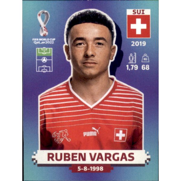 Panini WM 2022 Qatar - Sticker SUI20  - Ruben Vargas