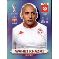 Panini WM 2022 Qatar - Sticker TUN13  - Wahbi Khazri