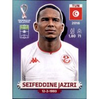 Panini WM 2022 Qatar - Sticker TUN18  - Seifeddine Jaziri