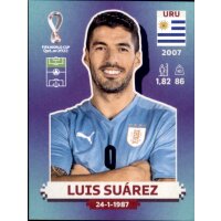 Panini WM 2022 Qatar - Sticker URU20  - Luis Suarez