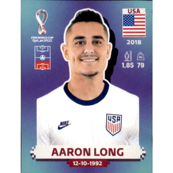 Panini WM 2022 Qatar - Sticker USA6  - Aaron Long