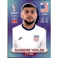 Panini WM 2022 Qatar - Sticker USA9  - DeAndre Yedlin