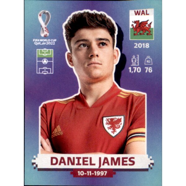 Panini WM 2022 Qatar - Sticker WAL18  - Daniel James