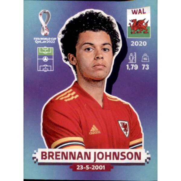 Panini WM 2022 Qatar - Sticker WAL19  - Brennan Johnson