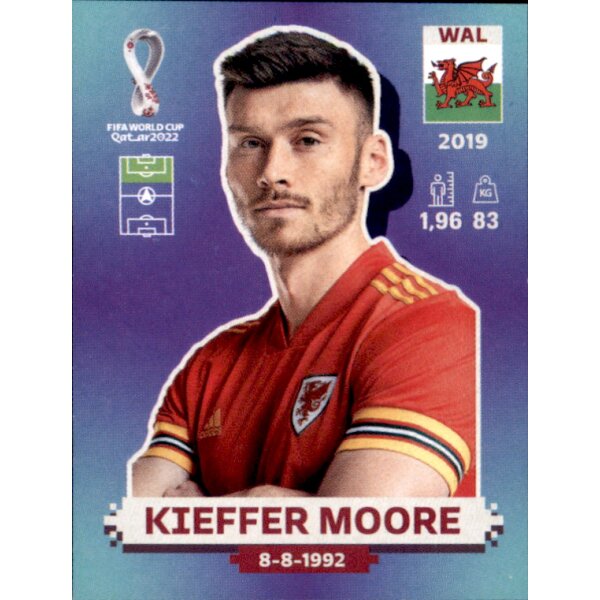 Panini WM 2022 Qatar - Sticker WAL20  - Kieffer Moore