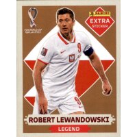 Panini WM 2022 Qatar - EXTRA Sticker - Robert Lewandowski...