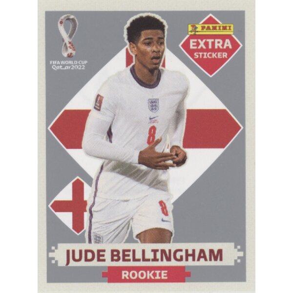 Panini WM 2022 Qatar - EXTRA Sticker - Jude Bellingham - SILVER