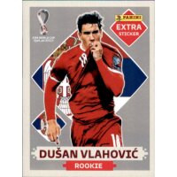 Panini WM 2022 Qatar - EXTRA Sticker - Dusan Vlahovic -...