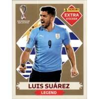 Panini WM 2022 Qatar - EXTRA Sticker - Luis Suarez - GOLD