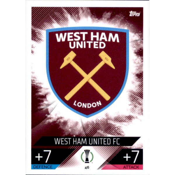 46 - West Ham United FC - Club Karte - 2022/2023