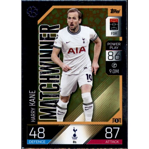 81 - Harry Kane - Matchwinner  - 2022/2023