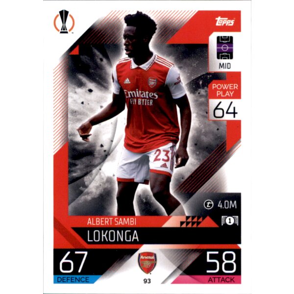 93 - Albert Sambi Lokonga - 2022/2023