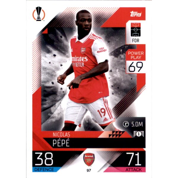 97 - Nicolas Pepe - 2022/2023