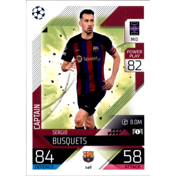 146 - Sergio Busquets - Captain - 2022/2023