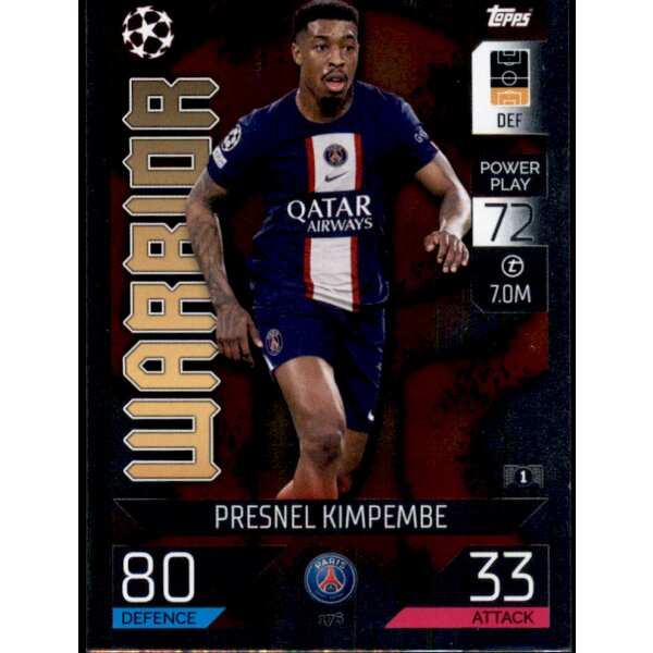 176 - Presnel Kimpembe - Warrior - 2022/2023