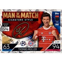 435 - Thomas Muller - Man of the Match Signature Style -...