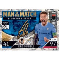 447 - Ciro Immobile - Man of the Match Signature Style -...