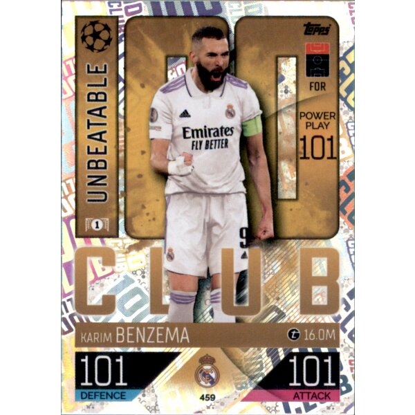 459 - Karim Benzema - 100 Club - 2022/2023