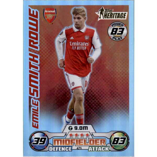 471 - Emile Smith-Rowe - Topps Heritage - 2022/2023