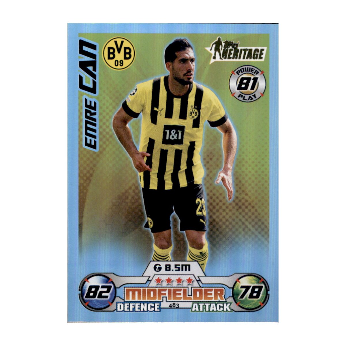 483 Emre Can Topps Heritage 2022/2023, 1,19