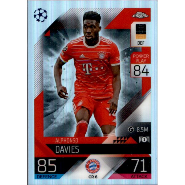 CR6 - Alphonso Davies - Chrome Preview - 2022/2023