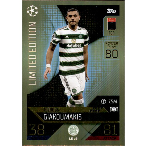 LE26 - Giorgios Giakoumakis - Limited Edition - 2022/2023