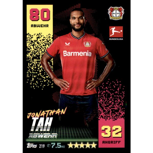 219 - Jonathan Tah - 2022/2023