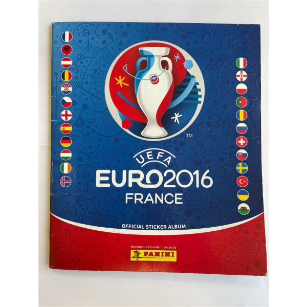 Panini UEFA EM 2016 GEBRAUCHT - Sammelsticker - Album