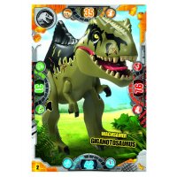 2 - Wachsamer Giganotosaurus - Dinosaurier Karte - Serie 2